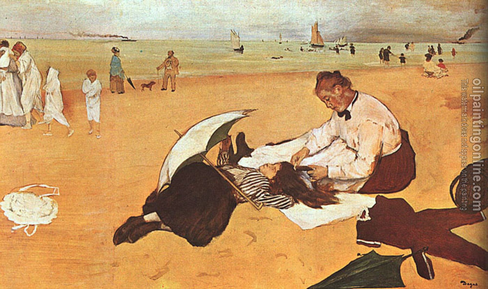 Degas, Edgar - At the Beach
